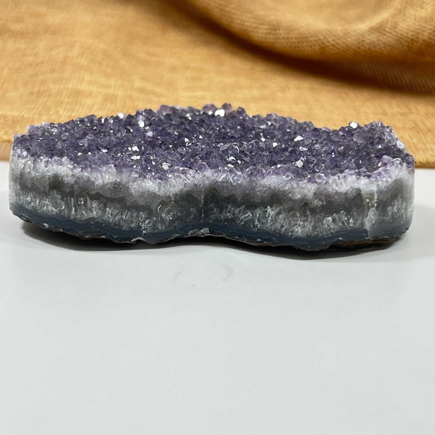 Amethyst Heart Cluster for Heart-Centered Calm and Emotional Support