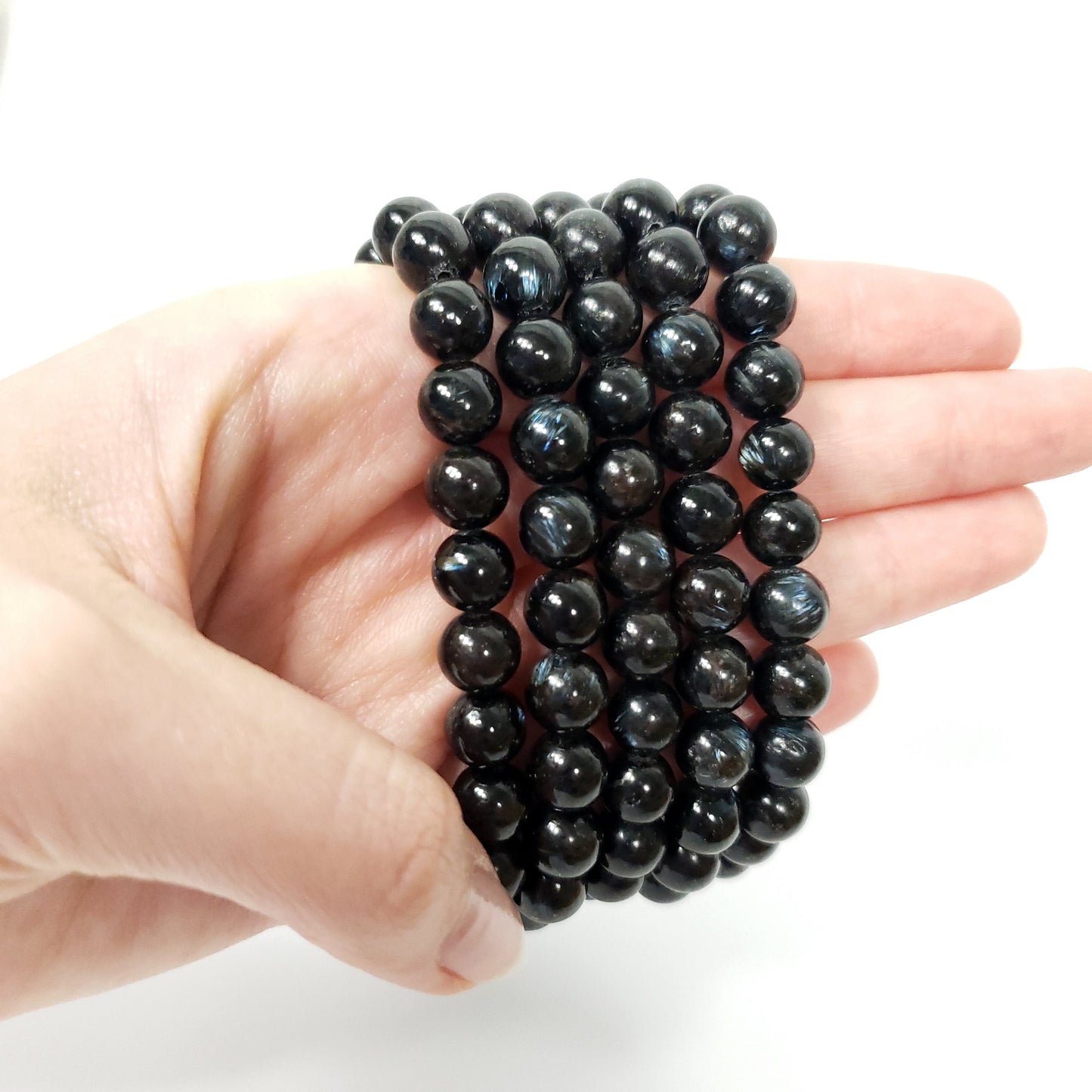 Astrophyllite 8mm Beaded Bracelet for Self-Discovery and Inner Growth=n