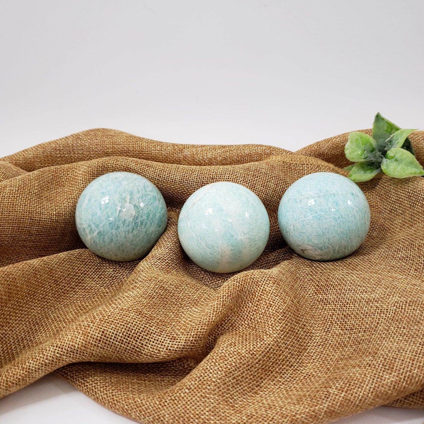 Amazonite Sphere for Self-Trust, Calm and Clear Communication