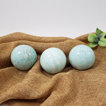 Amazonite Sphere for Self-Trust, Calm and Clear Communication