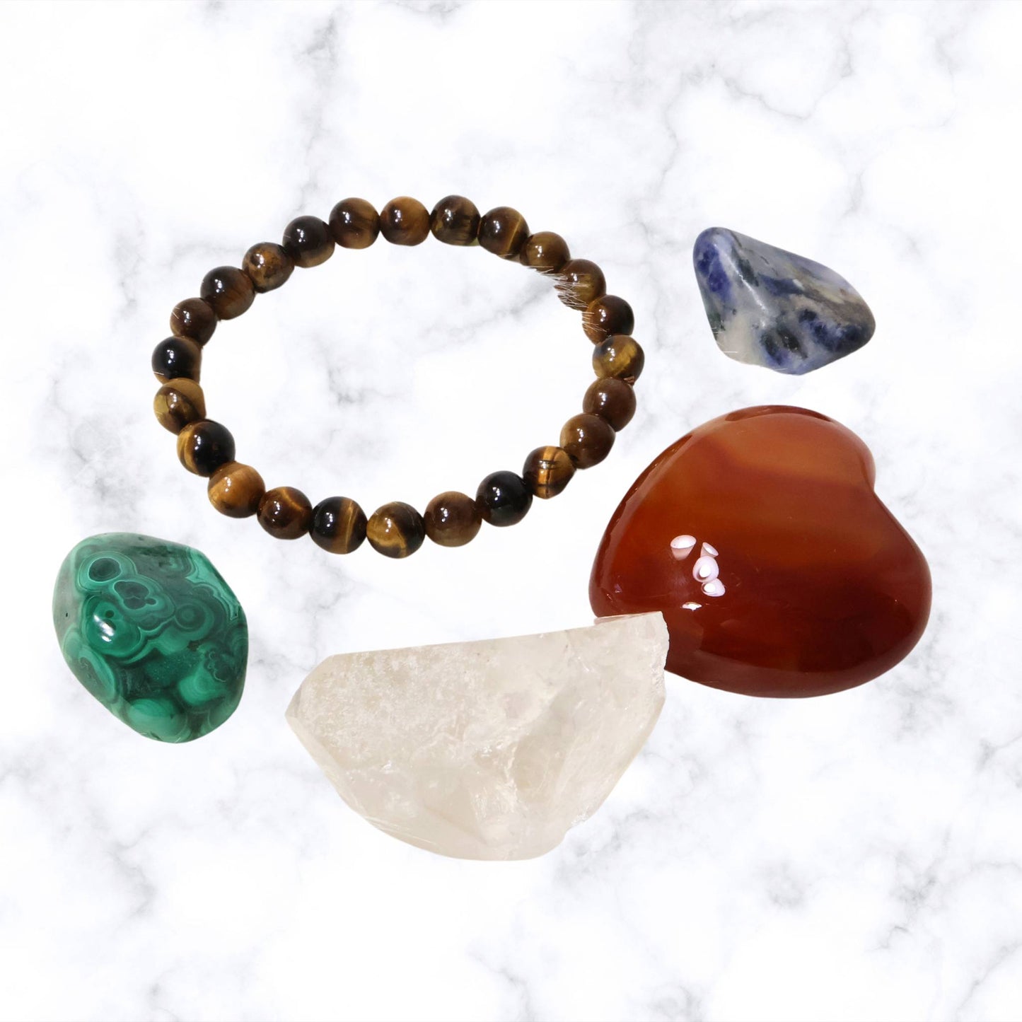 Deluxe Set of Crystals for Clarity and Creativity
