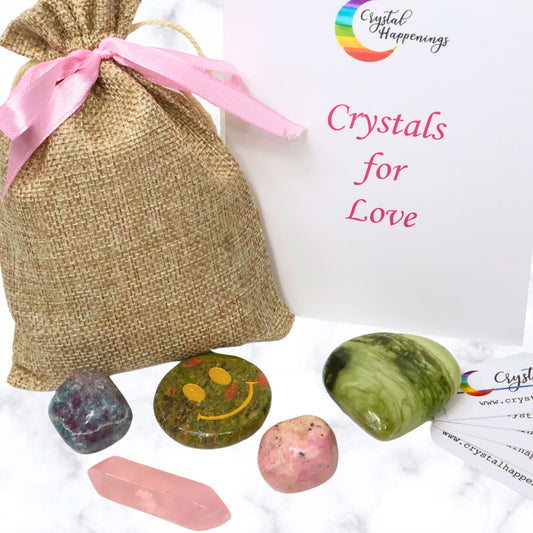 Deluxe Set of Crystals for Love
