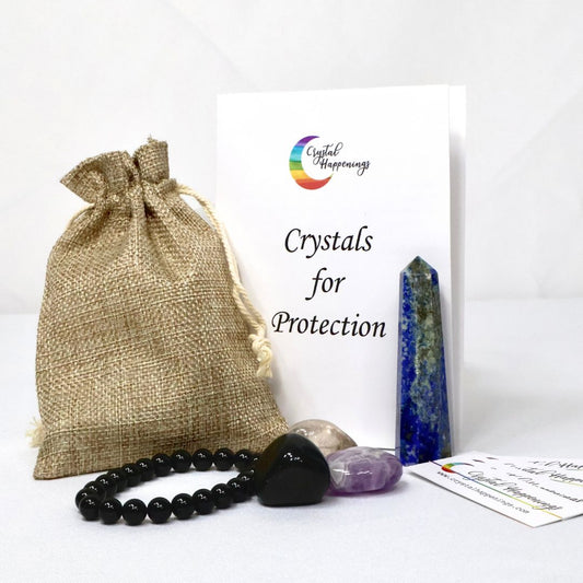 Deluxe Set of Crystals for Protection