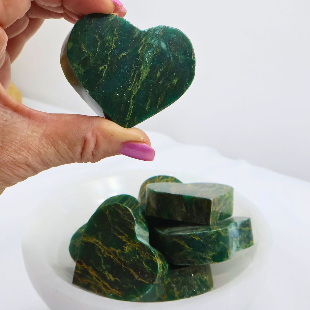 Emerald Crystal Heart
