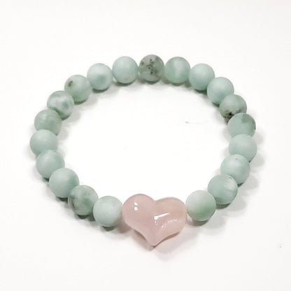 Garnierite 'Green Moonstone' Bracelet - Choose your style