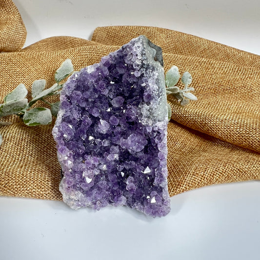 Amethyst Cluster for Calm, Clarity and Balance