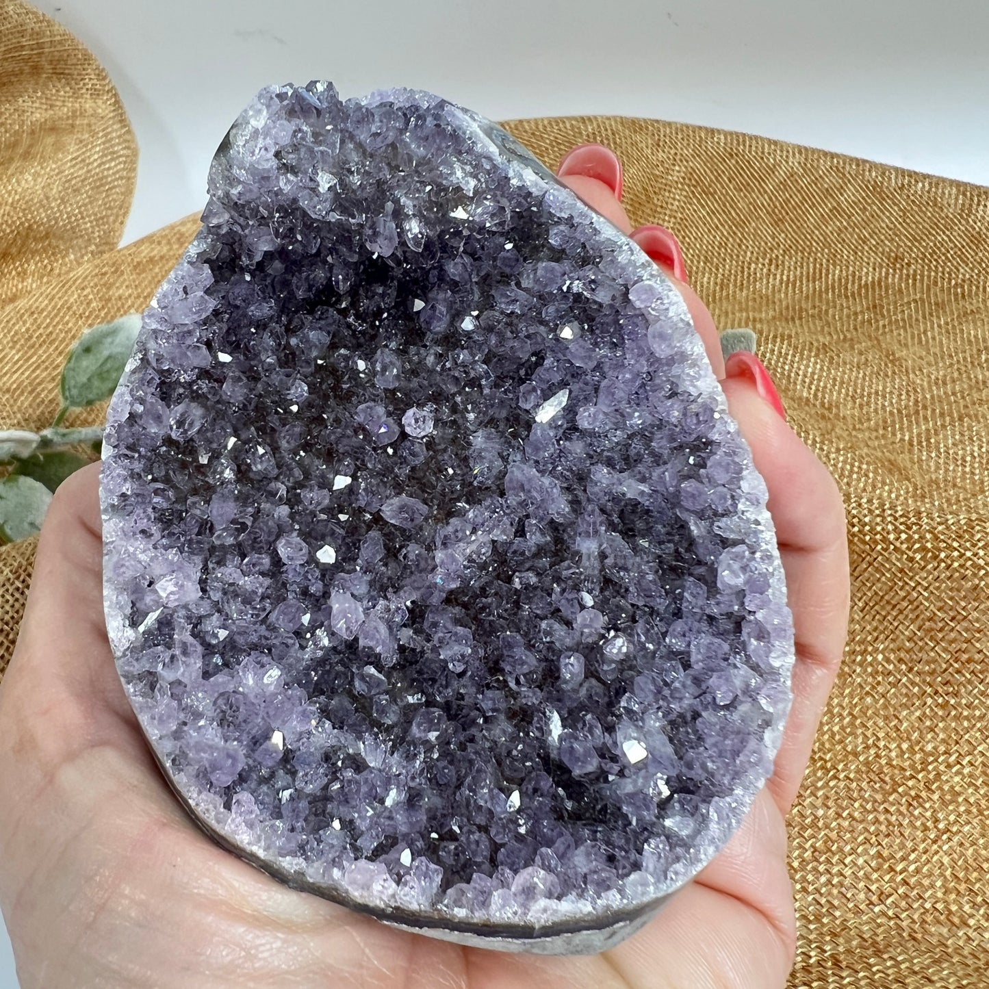 Amethyst Cluster for Peace and Serenity