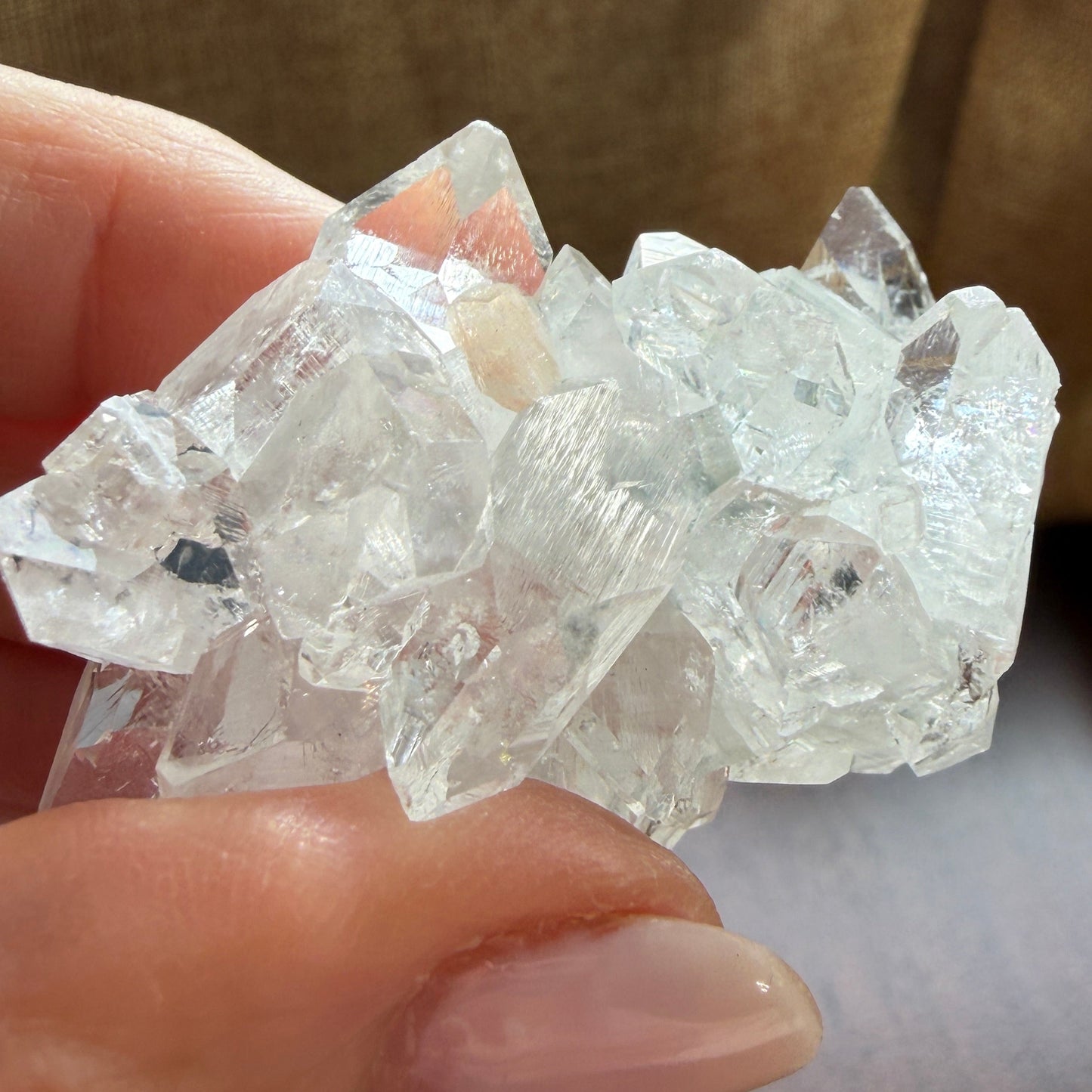 Apophyllite Cluster for Clarity, Light, and Elevated Calm