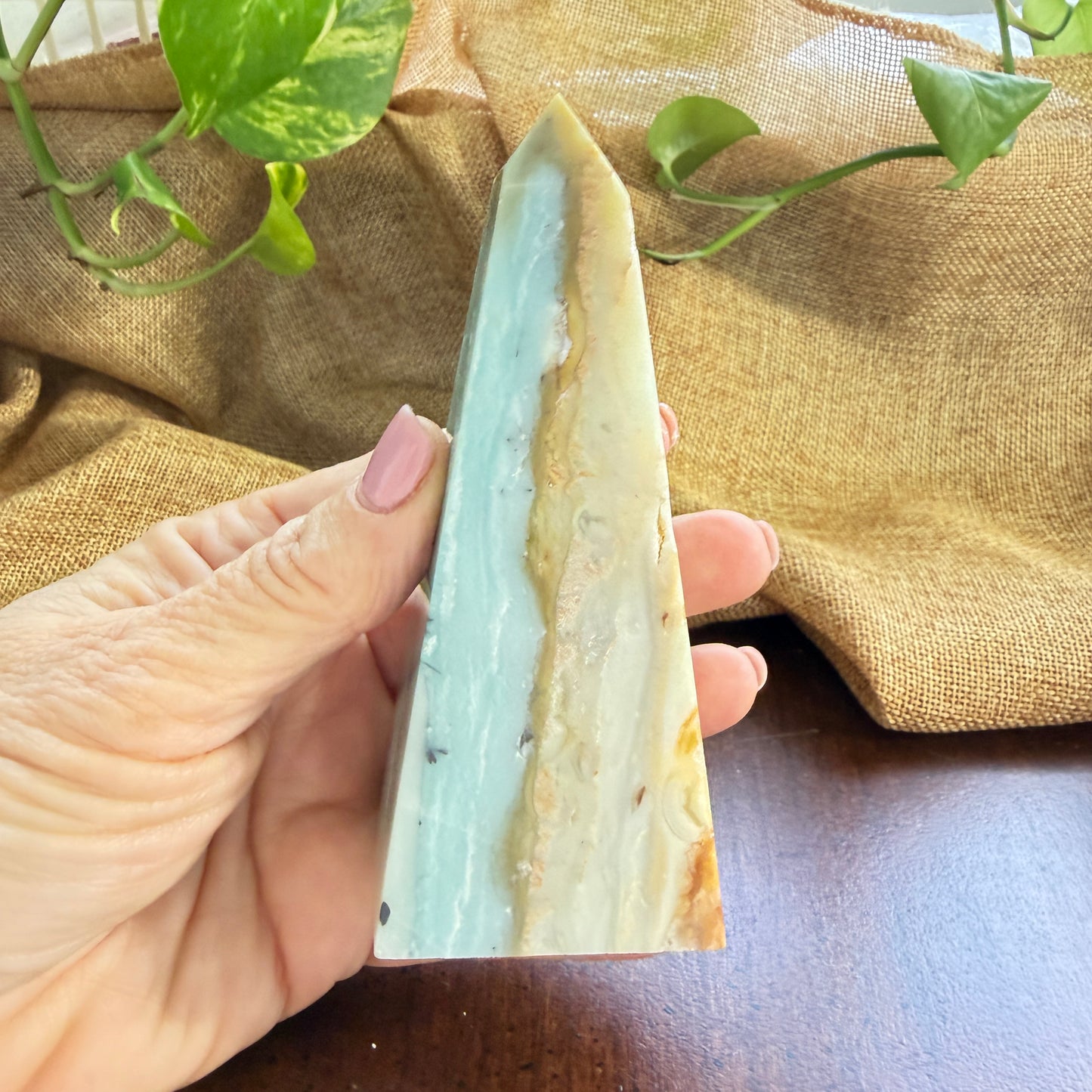 Caribbean Calcite Tower for Balance and Inner Harmony