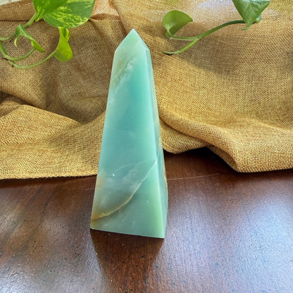 Caribbean Calcite Tower for Calm, Clarity and Emotional Balance