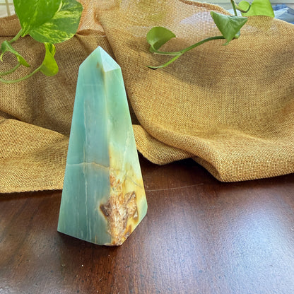 Caribbean Calcite Tower for Calm, Clarity and Emotional Balance