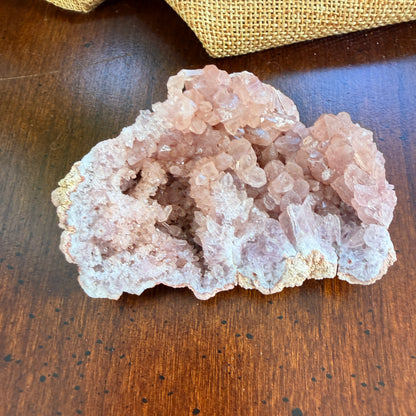 Pink Amethyst Cluster for Peace and Emotional Balance