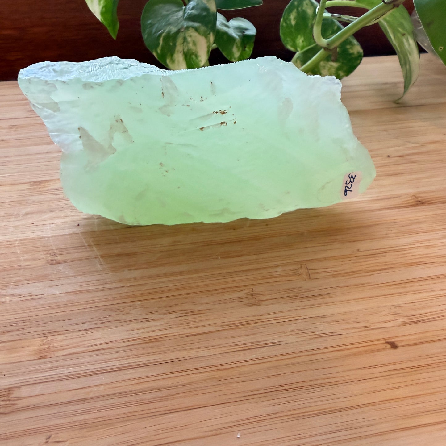 Natural Mint Green Calcite | Vibrant Crystal for Renewal, Calm and Fresh Energy