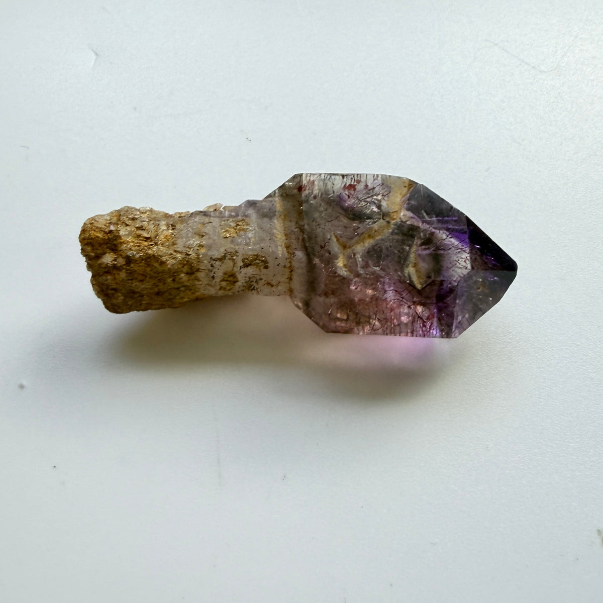 Shangaan Amethyst Scepter with Hematite Inclusions