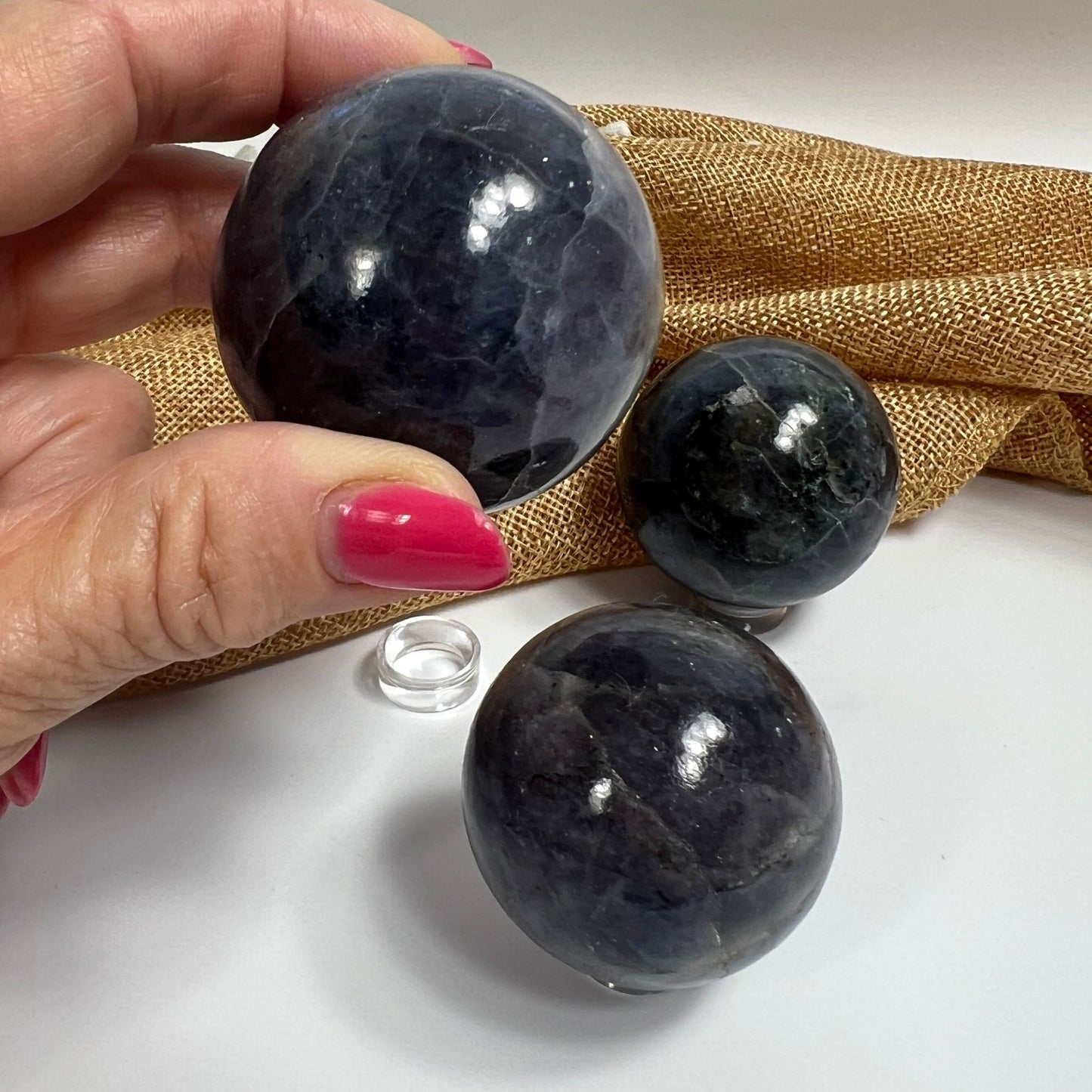 Iolite Sphere