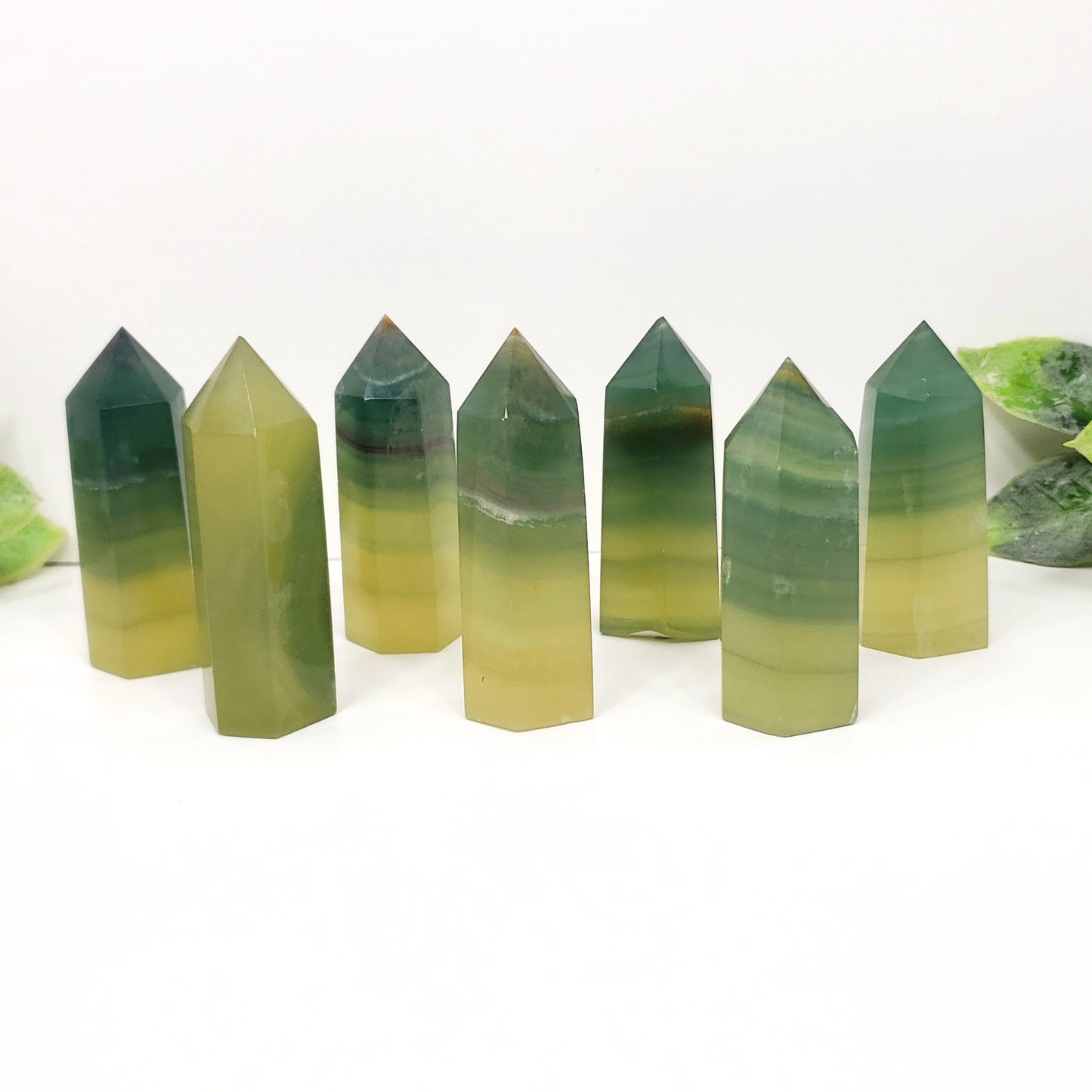 Mango Fluorite Point | Rare Natural Crystal for Clarity & Renewal