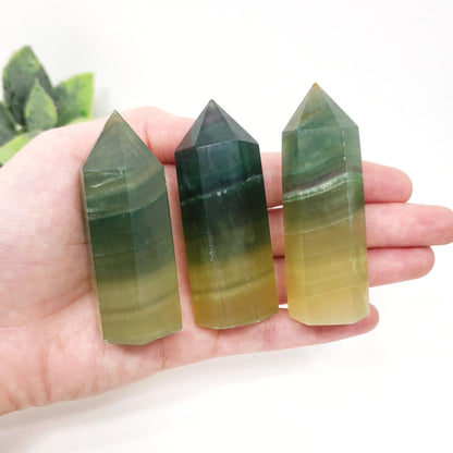 Mango Fluorite Point | Rare Natural Crystal for Clarity & Renewal