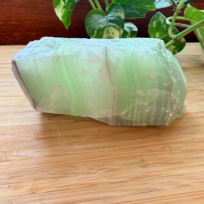 Natural Mint Green Calcite | Crystal for Renewal, Balance and Peaceful Living