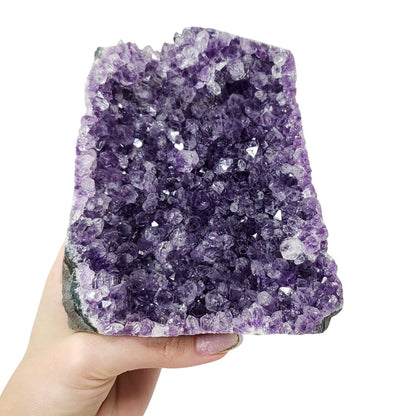 Amethyst Standing Cluster | Natural Crystal for Peace and Protection