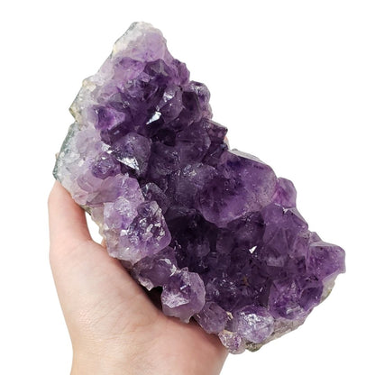 Large Amethyst Cluster | Statement Crystal for Calm and Protection