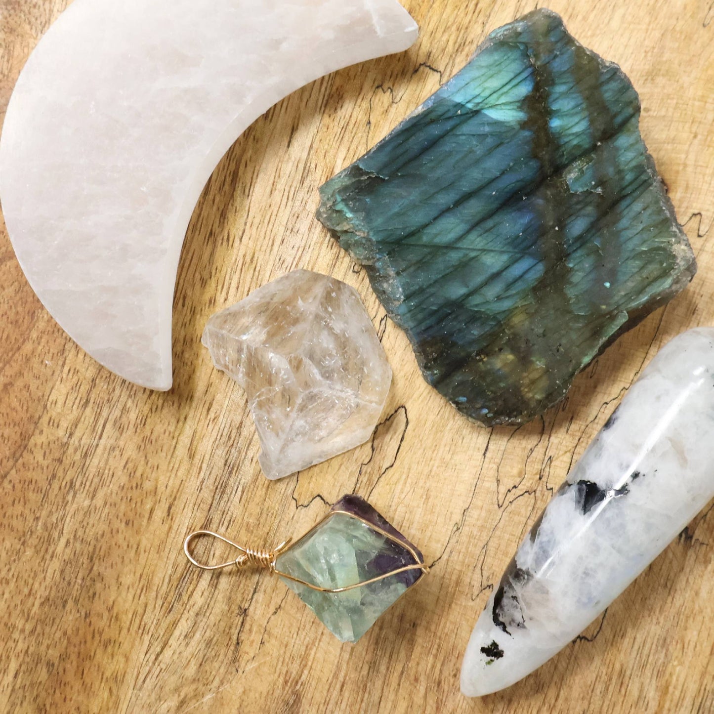 Deluxe Set of Crystals for The New Moon & New Beginnings