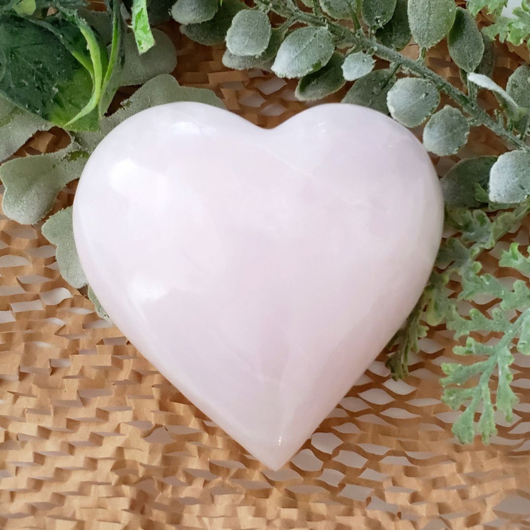 Large Pink Calcite Heart
