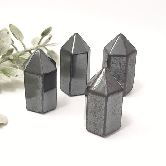 Hematite Point – Grounding, Protection & Inner Strength