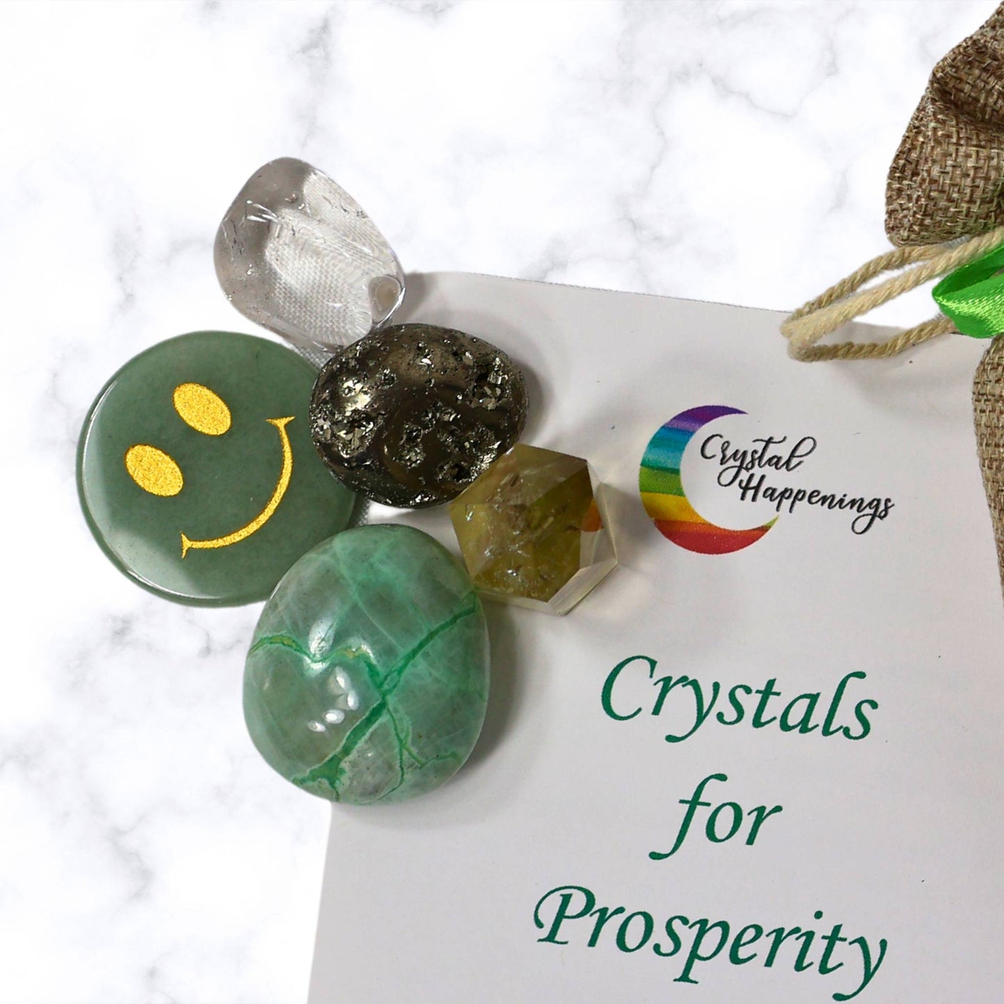 Deluxe Set of Crystals for Prosperity and Abundance