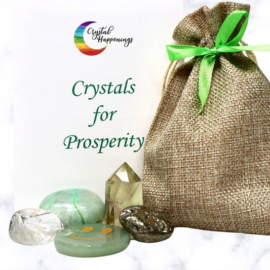 Deluxe Set of Crystals for Prosperity and Abundance
