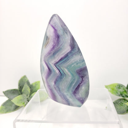 Rainbow Fluorite Flame for Clarity, Balance and Creative Inspiration
