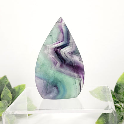 Bright Rainbow Fluorite Flame for Calm and Clarity