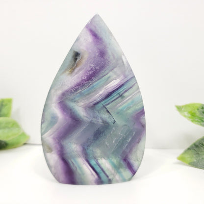 Rainbow Fluorite Flame for Clarity, Balance and Creative Inspiration
