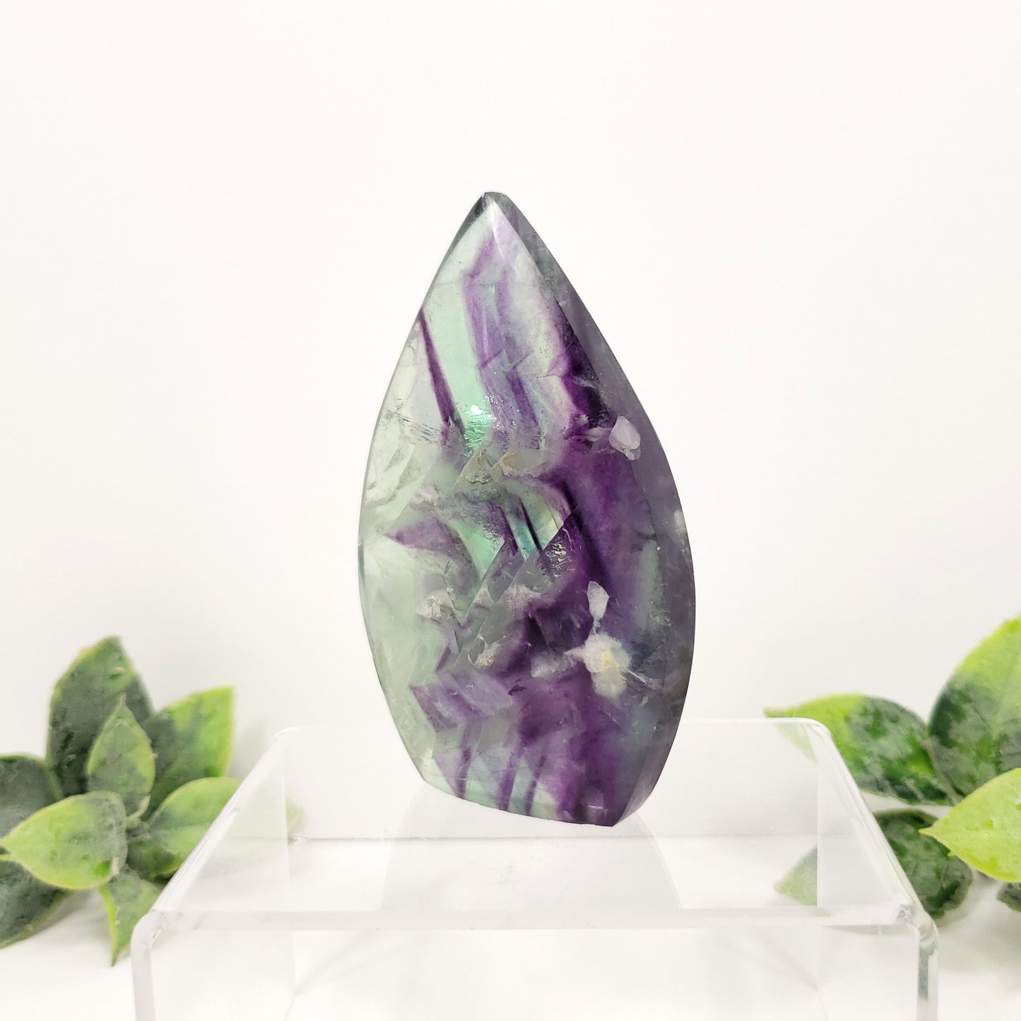Rainbow Fluorite Flame for Clarity, Balance &amp; Creative Focus