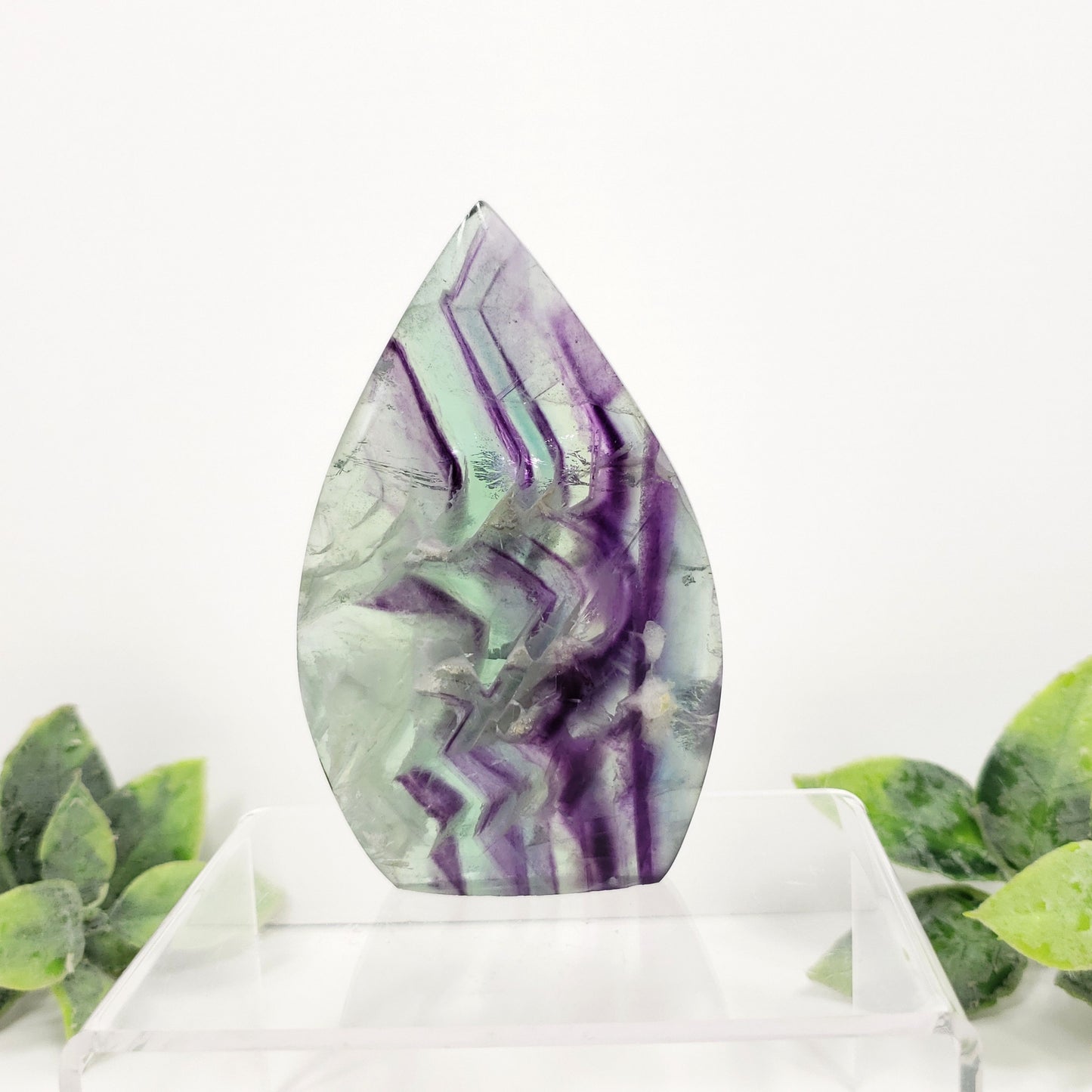 Rainbow Fluorite Flame for Clarity, Balance &amp; Creative Focus