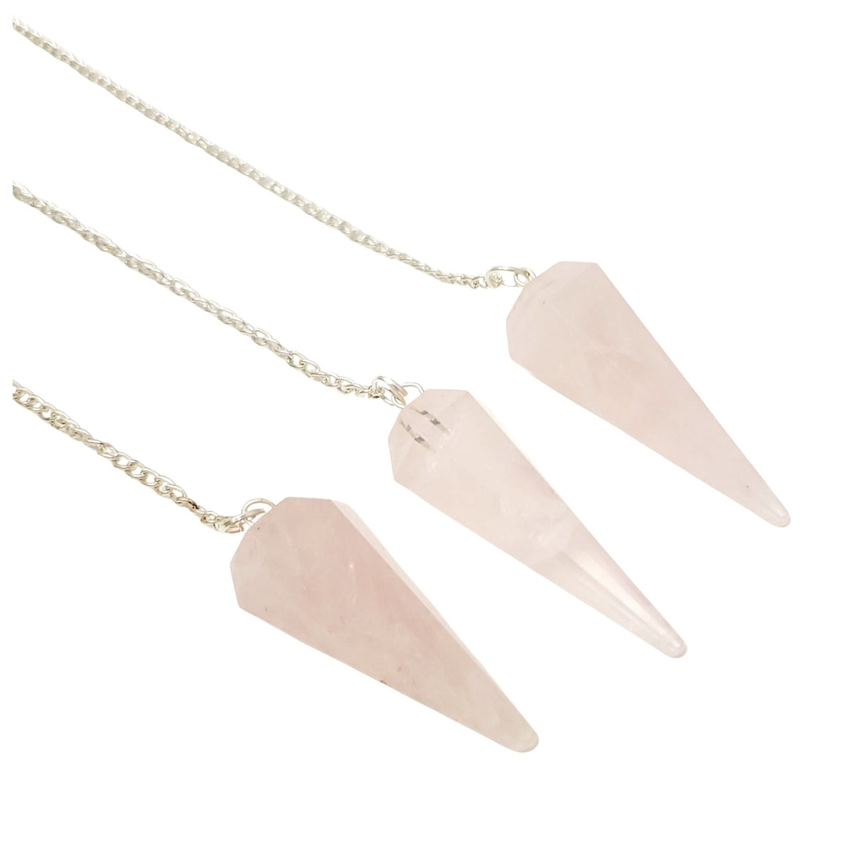 Rose Pendulum Rose Quartz Pendulum for Love, Clarity & Emotional Healing – Crystal ...