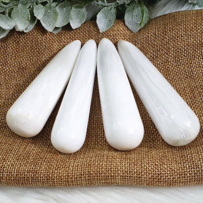 Scolecite Wand – Auric Cleansing, Inner Peace & Higher Connection