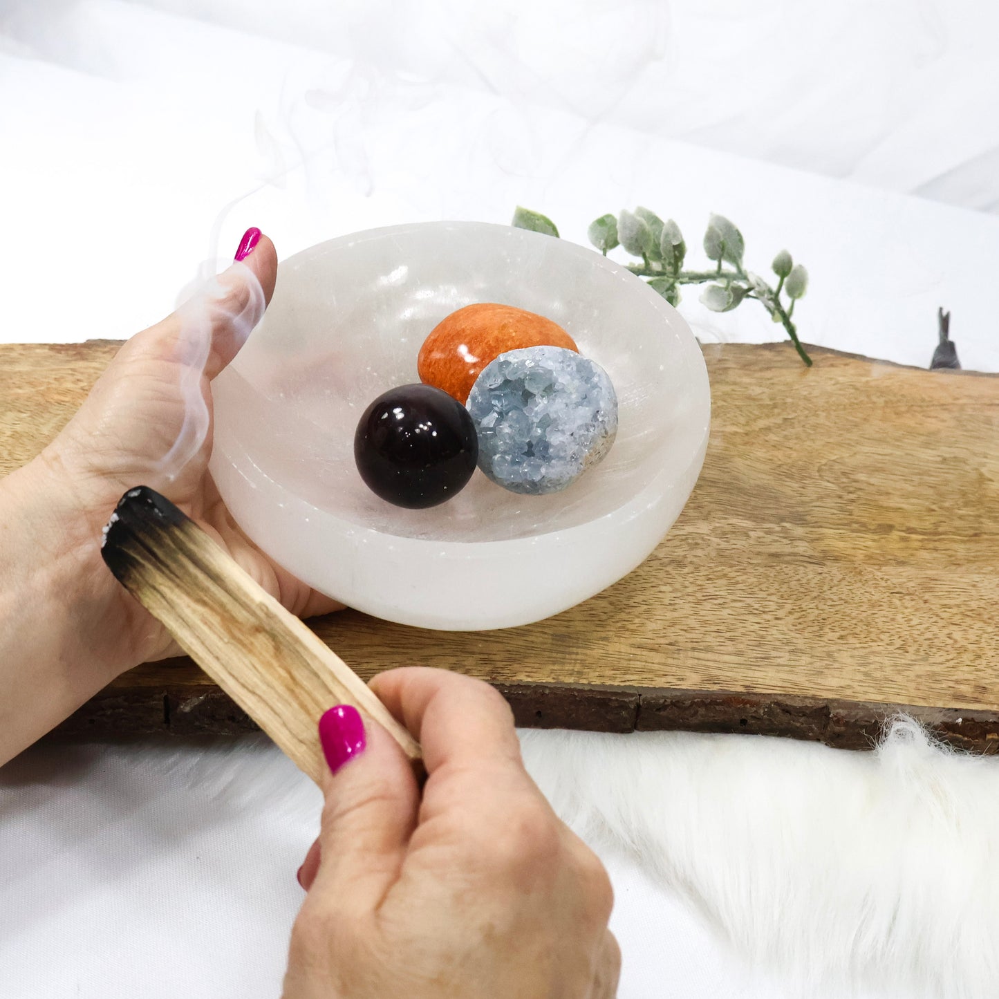 Large Selenite Bowl