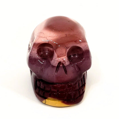 Pink Mookaite Jasper Skull - A Blend of Beauty and Spiritual Power
