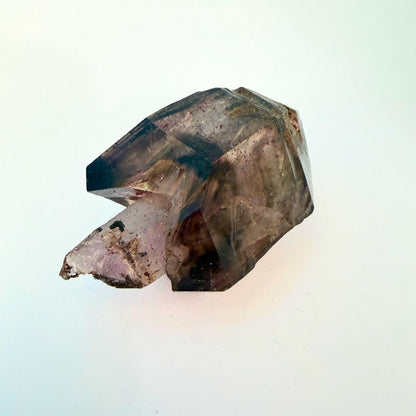 Deep Smoky Shangaan Amethyst Scepter with Phantoms