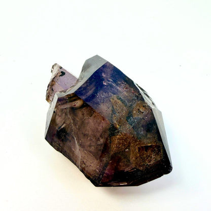 Deep Smoky Shangaan Amethyst Scepter with Phantoms