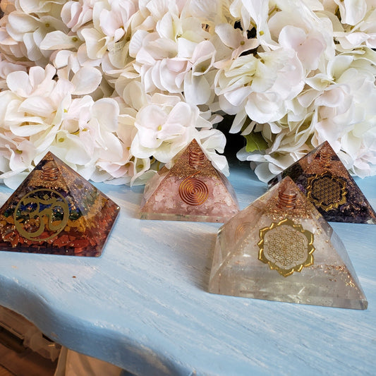 Orgonite Pyramid - Crystal Happenings