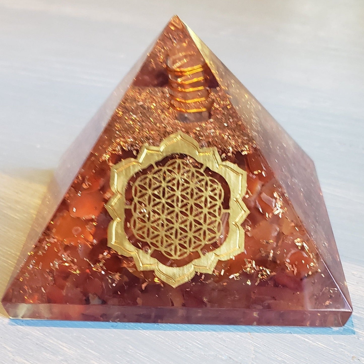 Orgonite Pyramid - Crystal Happenings