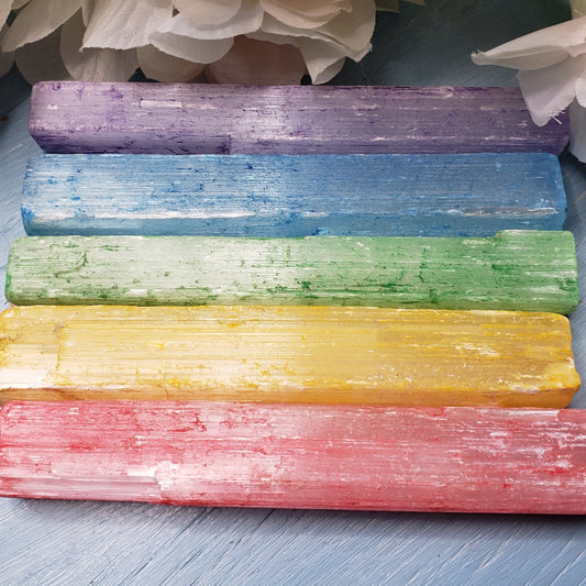 Rainbow Selenite - Crystal Happenings