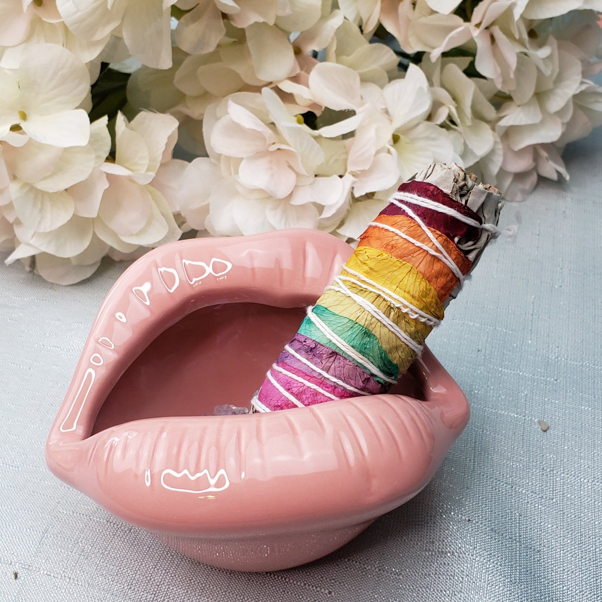 Sexy Lips Ceramic Bowl - Choose your lipstick! - Crystal Happenings