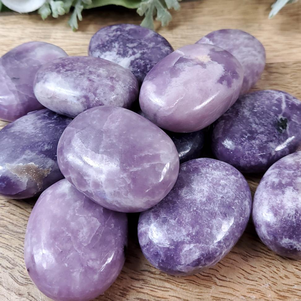 Lepidolite Soap Stone - Crystal Happenings