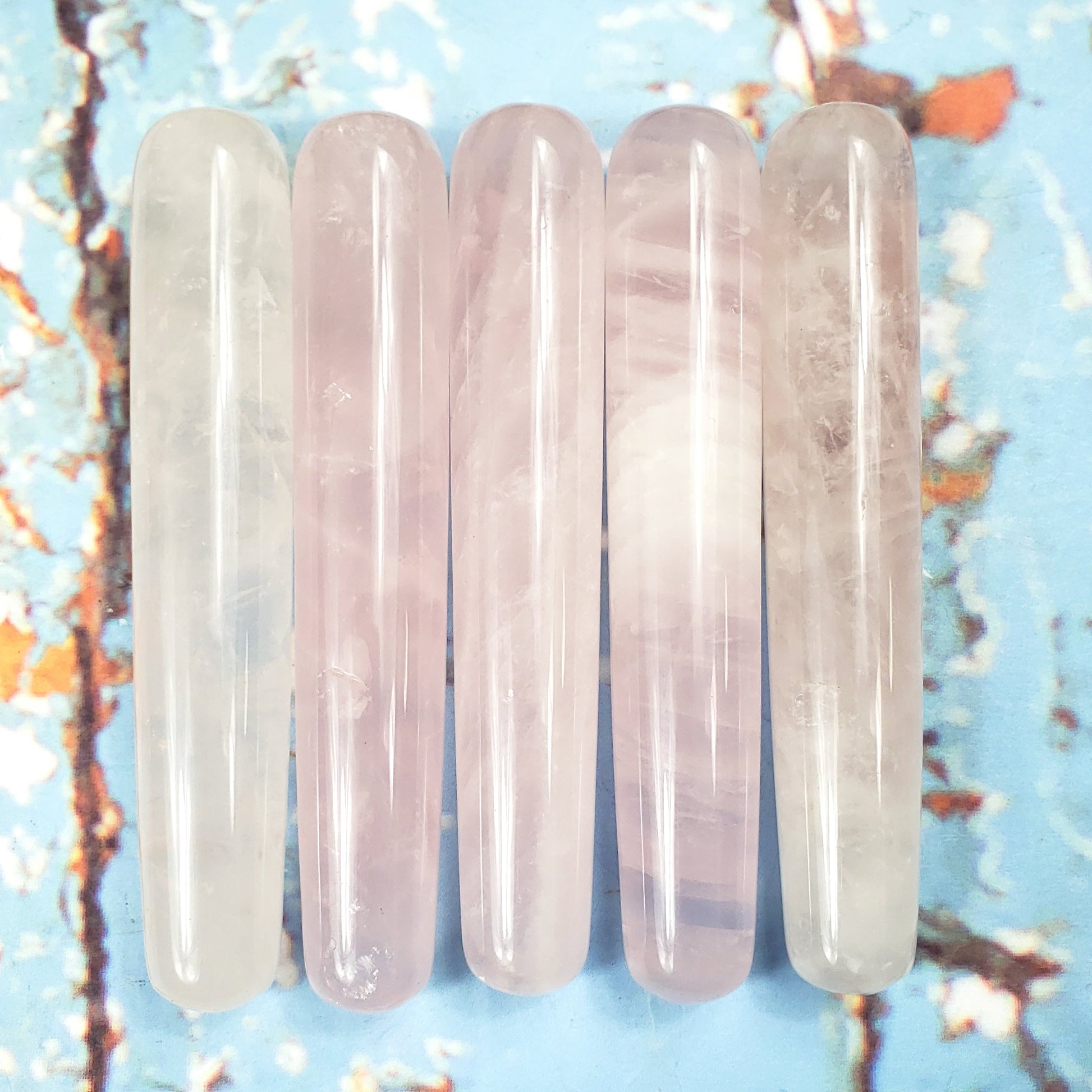 Rose Quartz Wand - Crystal Happenings