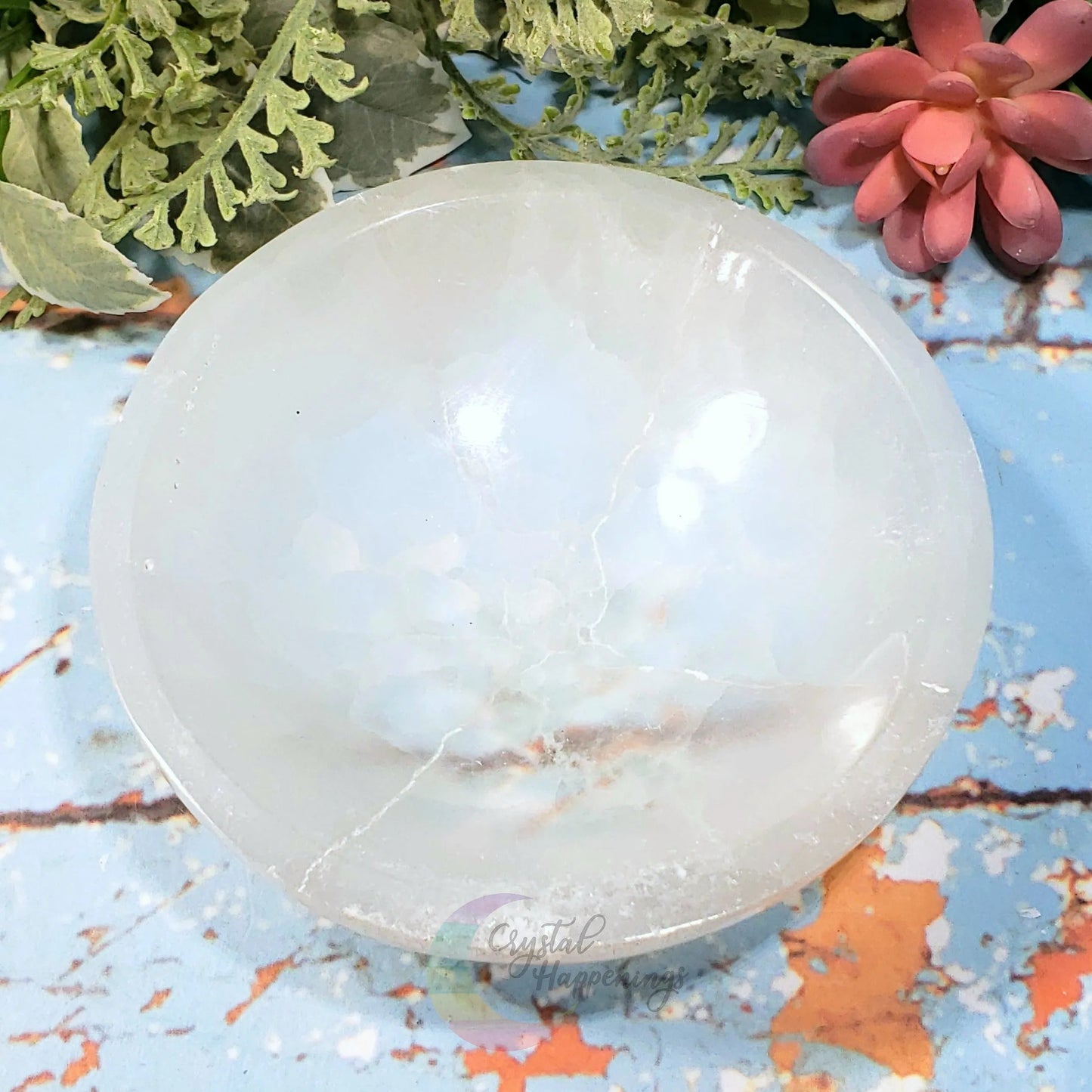Large Selenite Bowl - Crystal Happenings