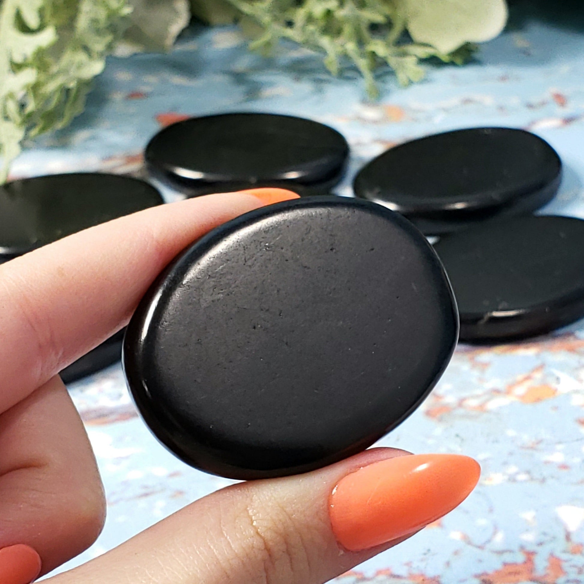 Shungite Oval Crystals - Crystal Happenings