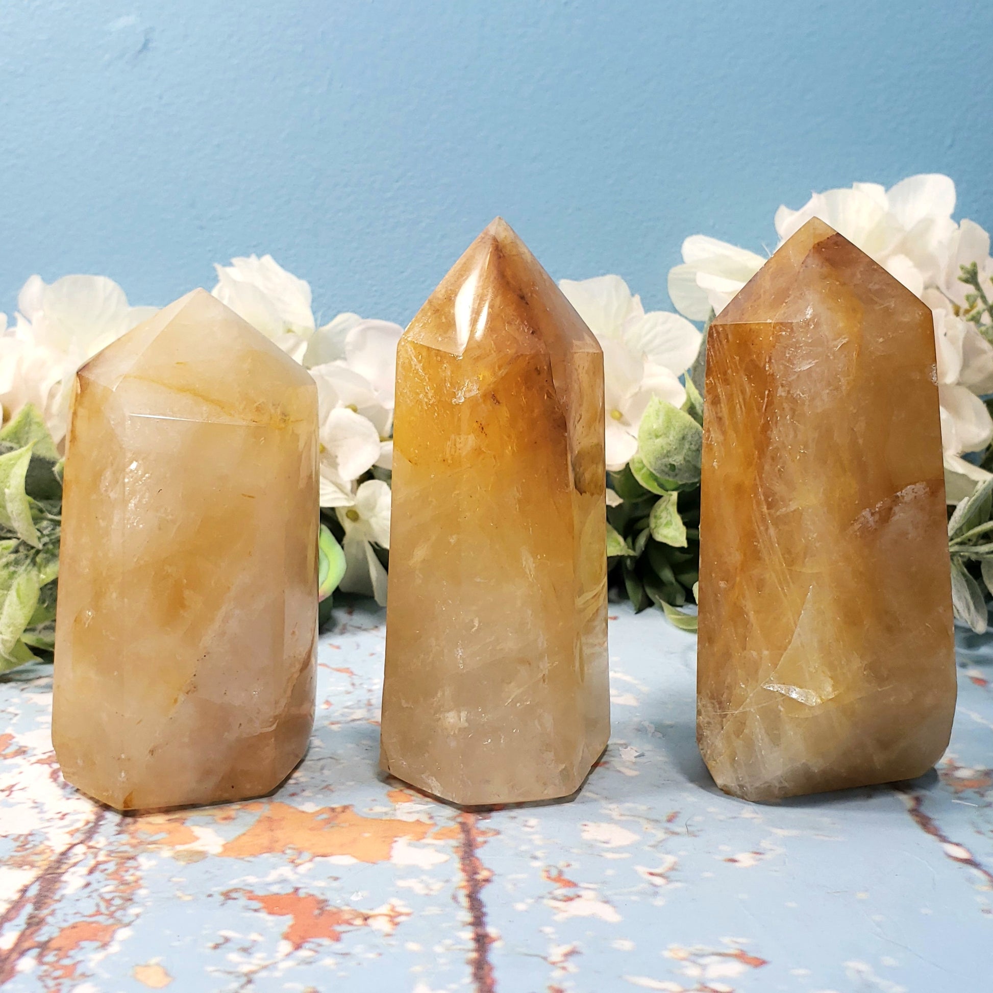 Golden Healer Tower #7, 8 or 9 - Crystal Happenings