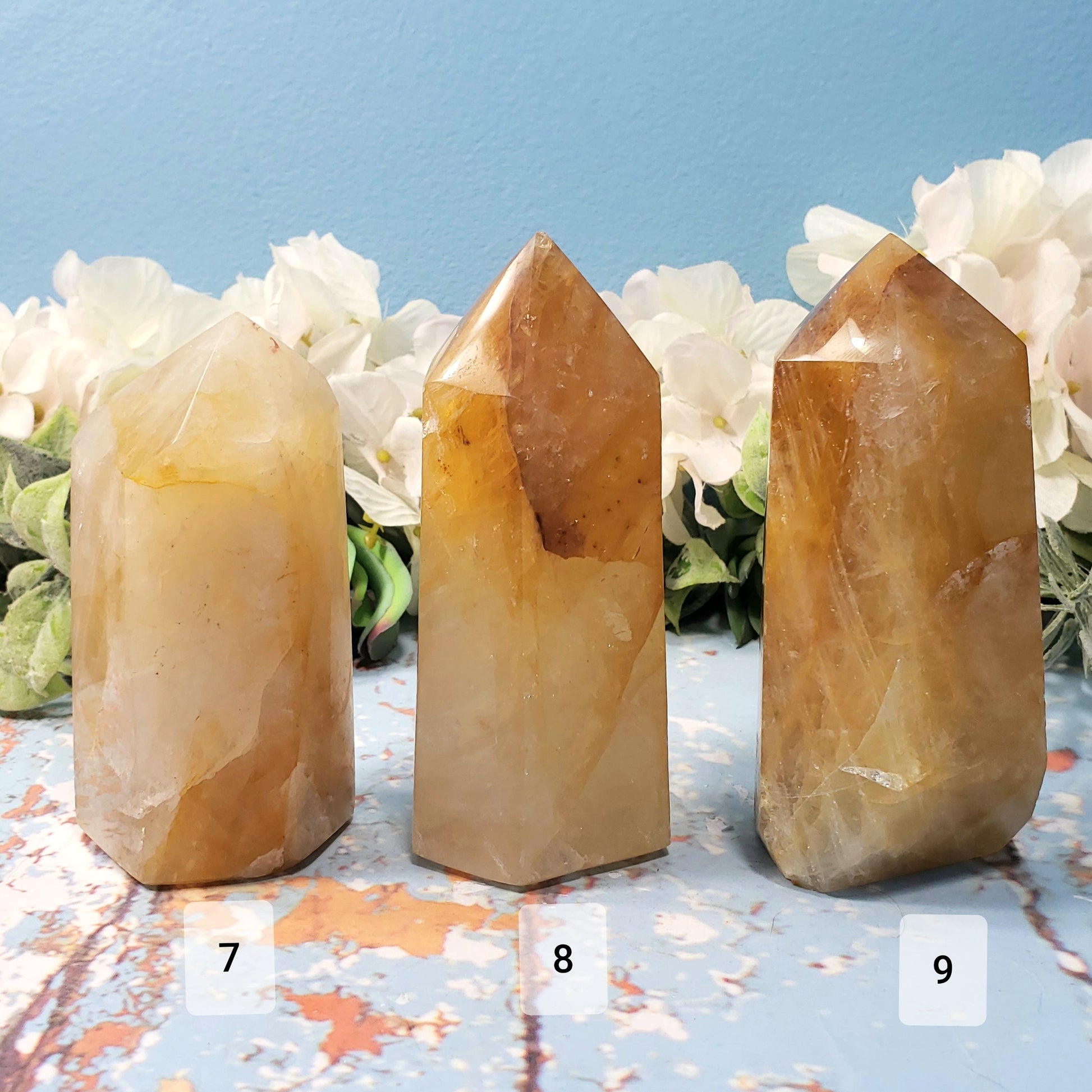 Golden Healer Tower #7, 8 or 9 - Crystal Happenings